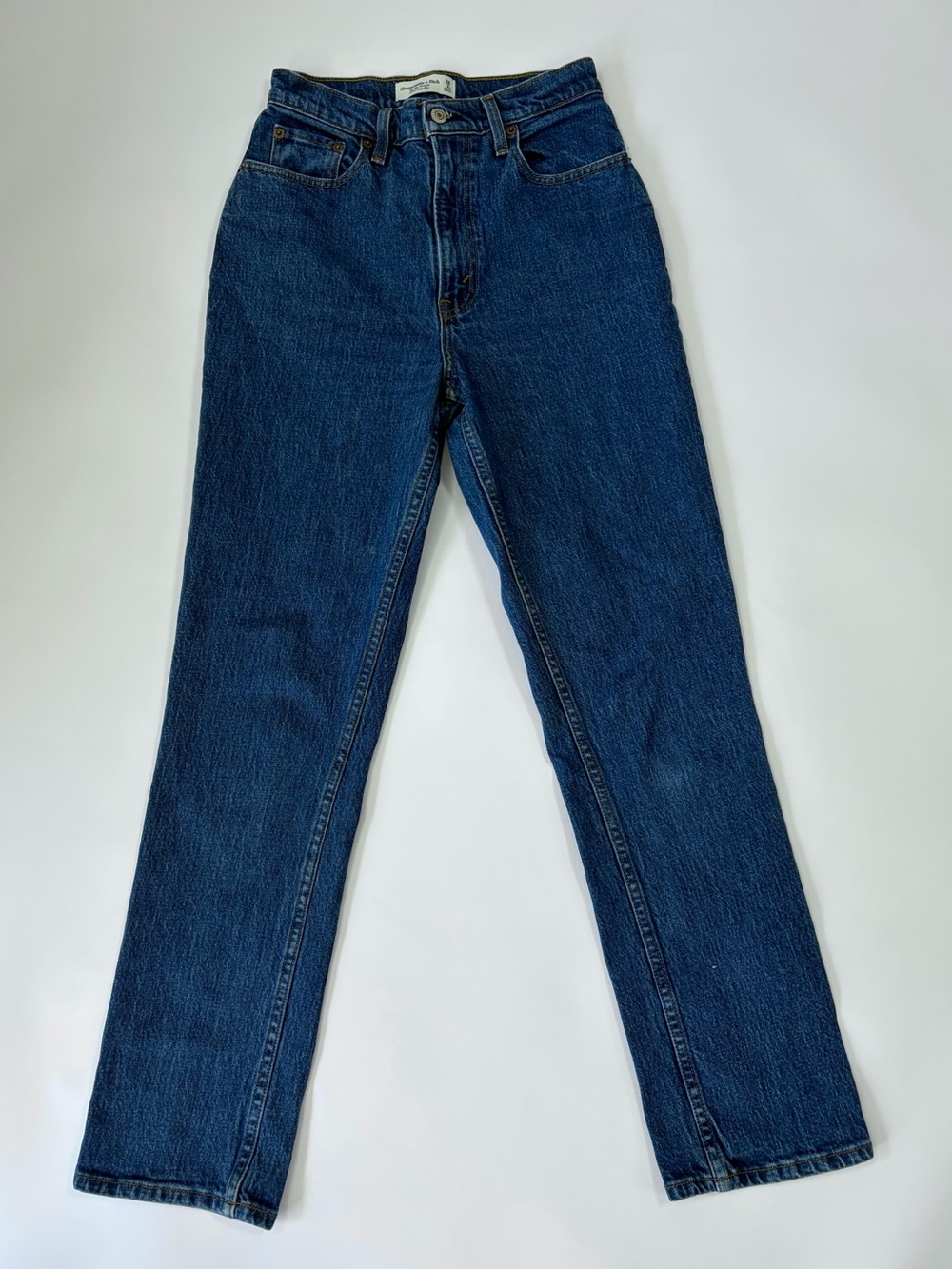 Abercrombie & Fitch The 90s Straight Ultra High Rise Curve Love 26/2R